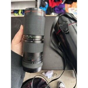 Quantaray Auto Zoom 85-210mm f/4.5 Lens No.653391 With Case